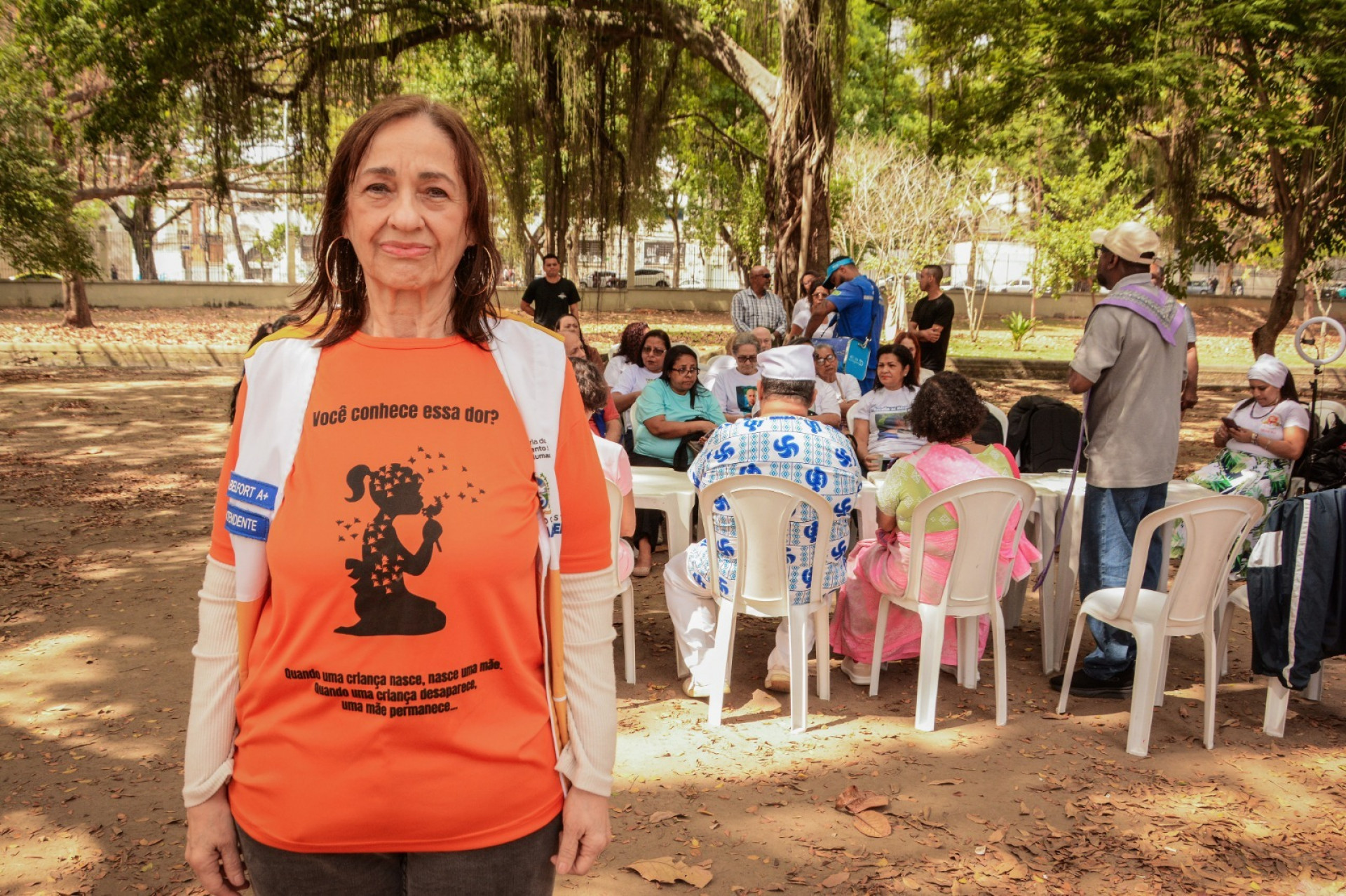 Jovita Belfort segue em busca do paradeiro da filha, Priscila, desaparecida há 21 anos - Gil Soares / Governo do Rio