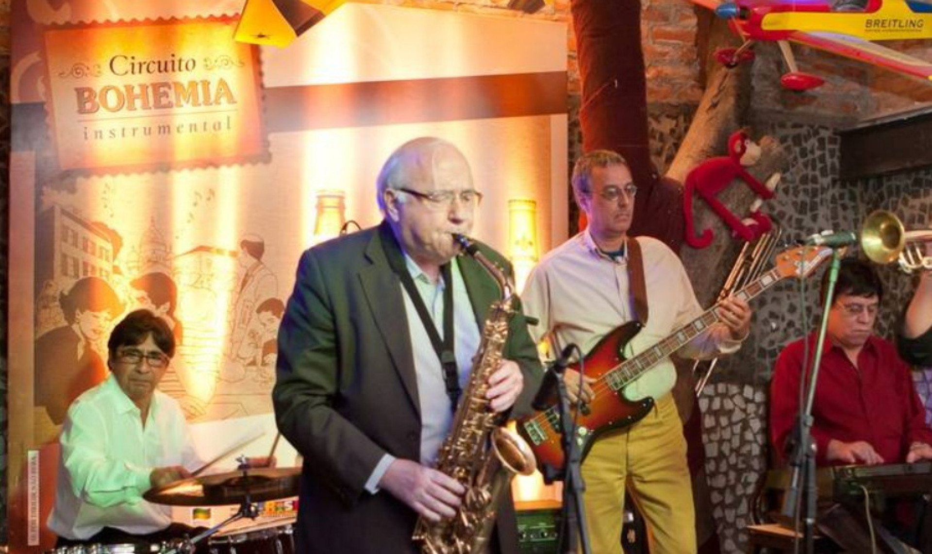 Luis Fernando Verissimo integrou bandas de jazz em Porto Alegre - Reprodução