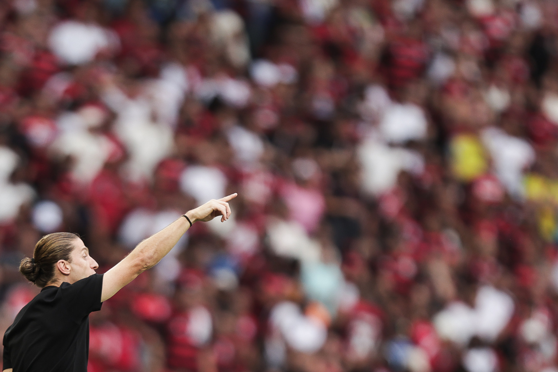 Filipe Luís, técnico do Flamengo - Gilvan de Souza / Flamengo