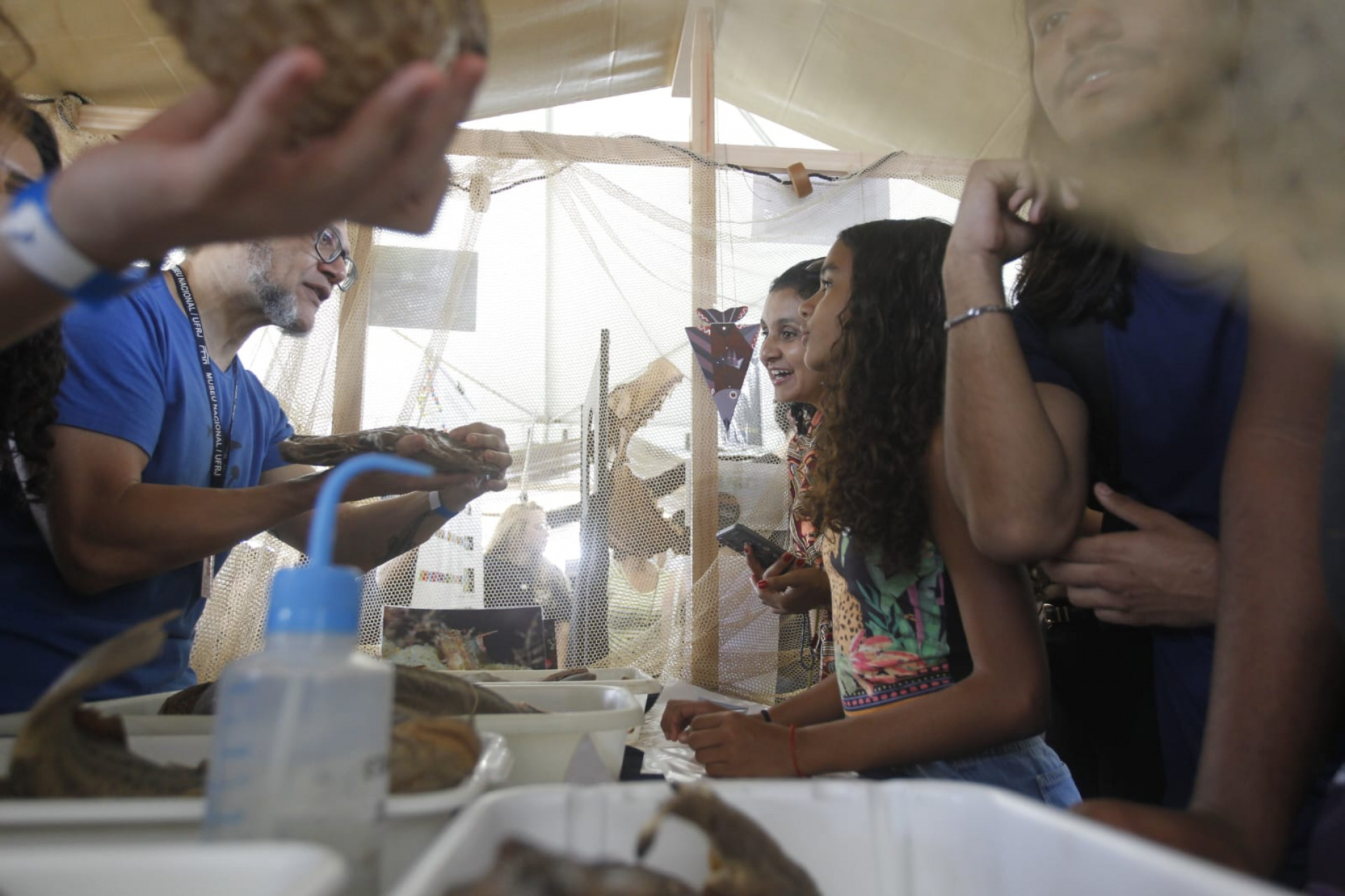 Mostra já atraiu mais de 35 mil pessoas desde que foi aberta - Reginaldo Pimenta / Agência O Dia