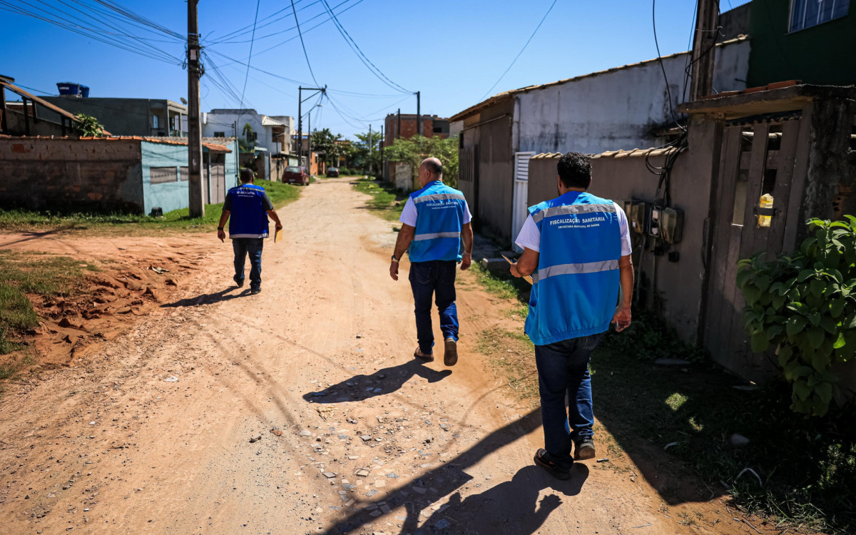 Equipe técnica percorreu bairros de Barra de São João para identificar necessidades de saneamento
