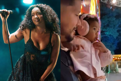 Filha de Iza rouba a cena durante show da cantora em Nova York