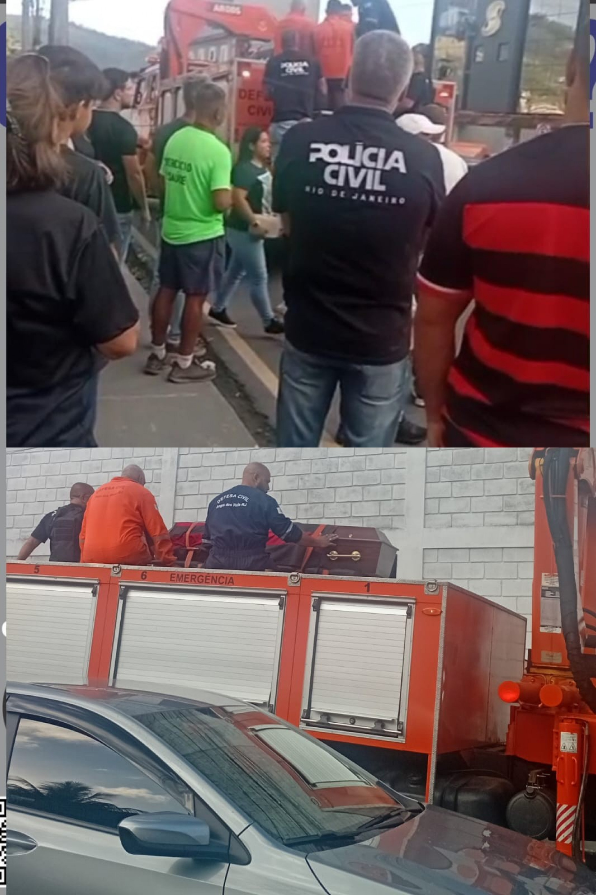 Último adeus ao policial civil executado por criminosos em Angra