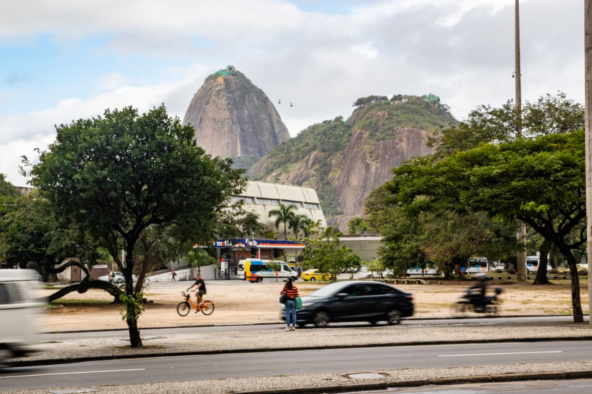 Tempo fechado e com bastante nebulosidade na cidade do Rio de Janeiro, nesta segunda-feira (1º) - Érica Martin/Agência O Dia