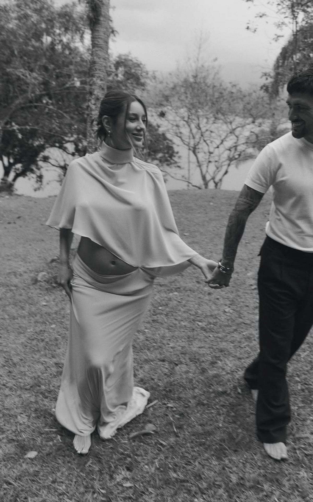 Arrascaeta e Camila Bastiani esperam o primeiro filho - Reprodução/Instagram