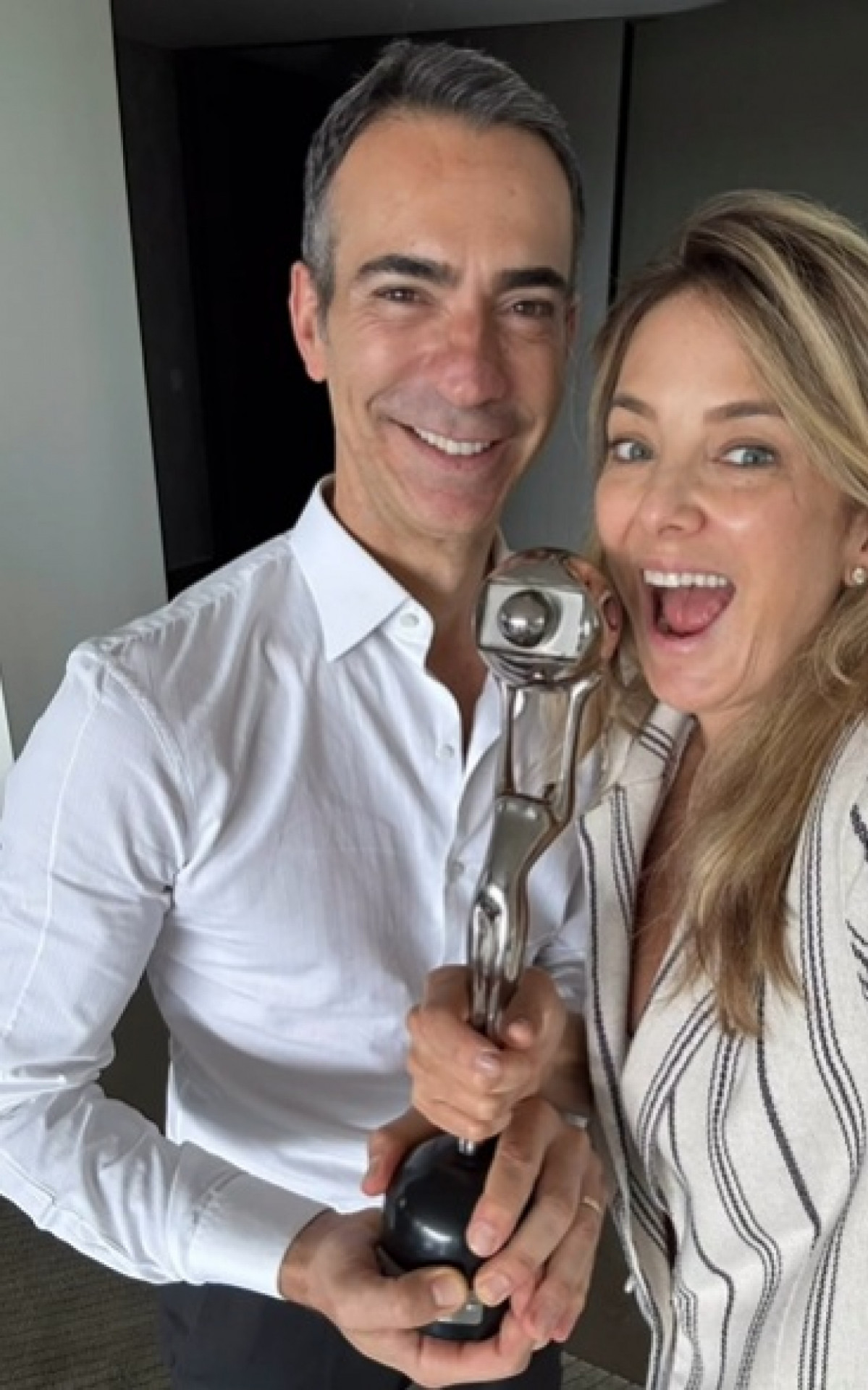 Ticiane Pinheiro e César Tralli - Reprodução do Instagram