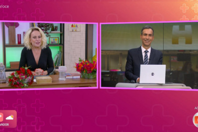 Ana Maria Braga pergunta se Tralli vai se mudar para o Rio após ida para o 'JN'