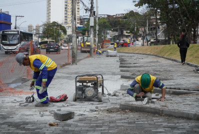 Obras do trecho 4 do MUVI seguem avançando