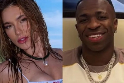 Virginia vai ao estádio do Real Madrid em meio a rumores com Vini Jr