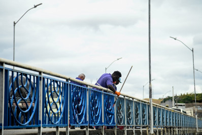 Prefeitura de Barra Mansa avança com melhorias na Ponte Nilo Peçanha