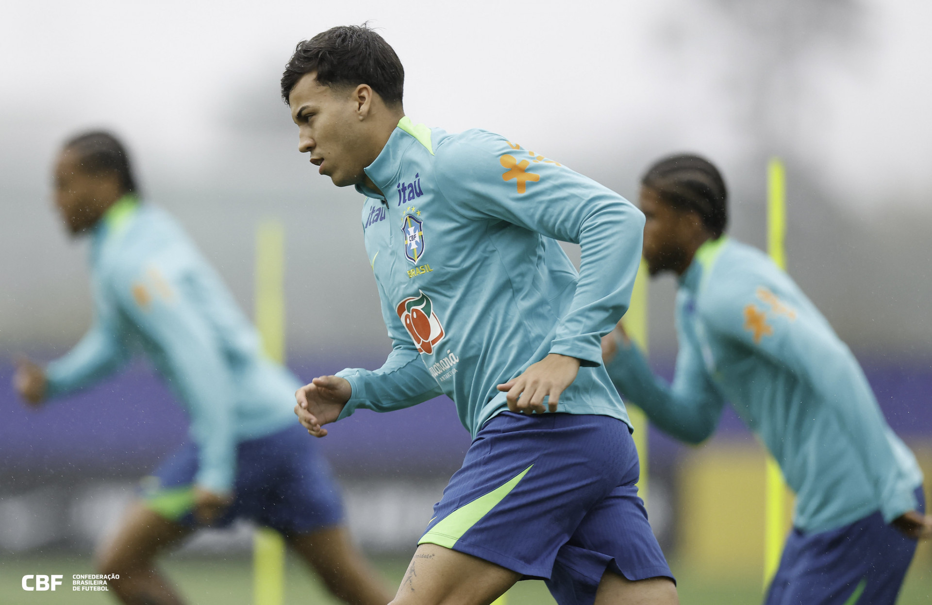 Kaio Jorge em treino da sele&ccedil;&atilde;o brasileira - Rafael Ribeiro/CBF