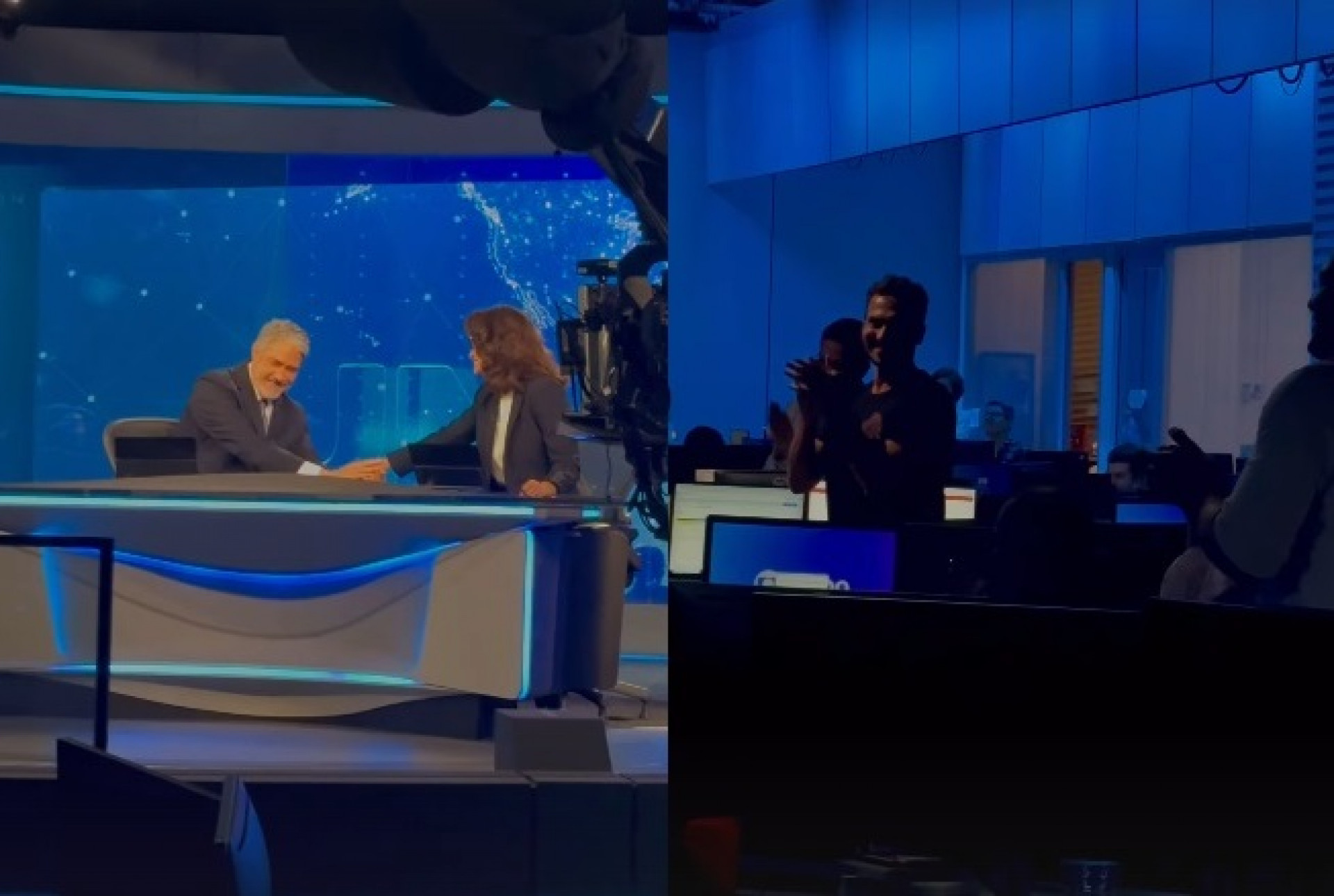 William Bonner recebeu carinho da redação do 'JN' - Reprodução/Instagram