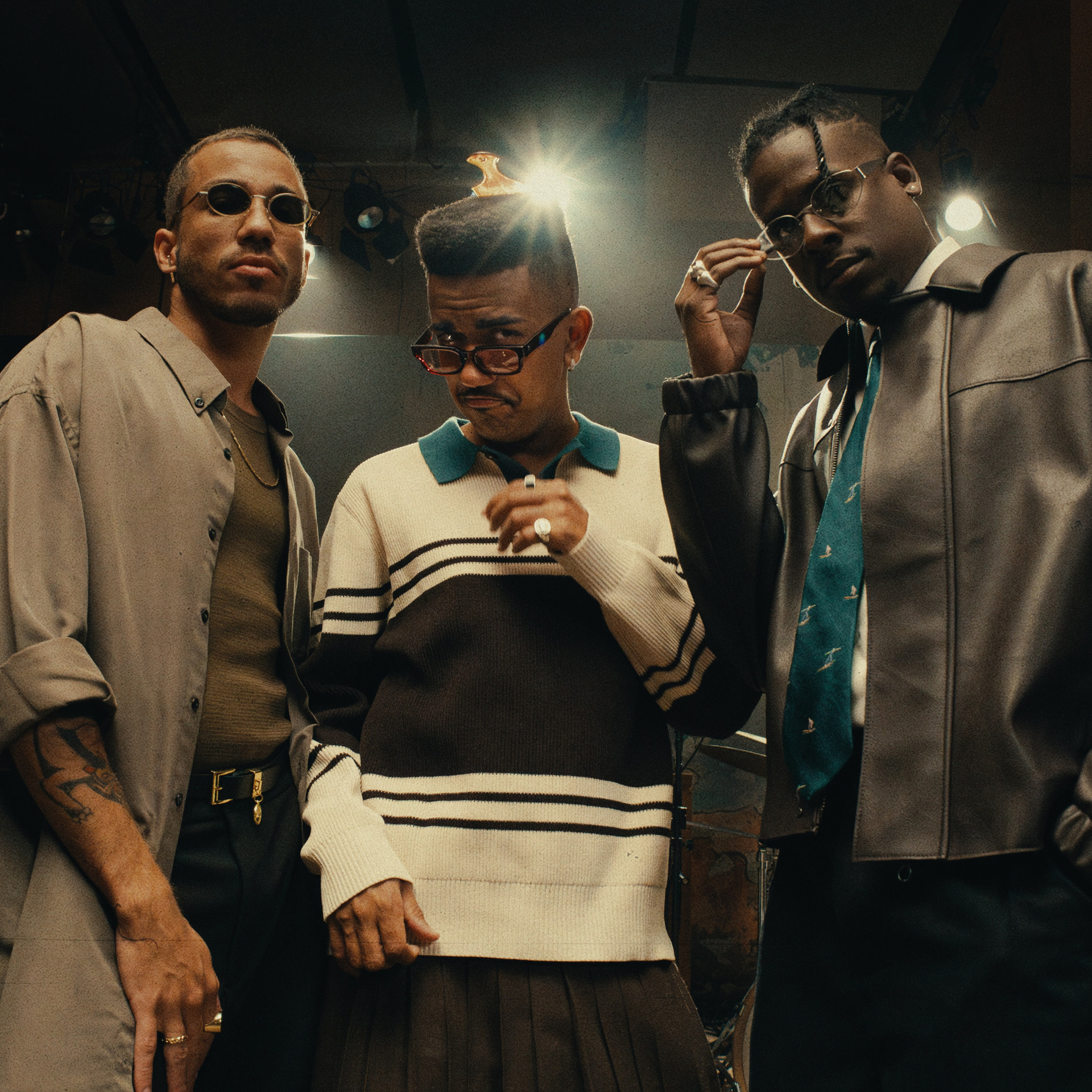 Trio Os Garotin é formado por Cupertino, Leo Guima e Anchietx - Maria Otávia / Divulgação