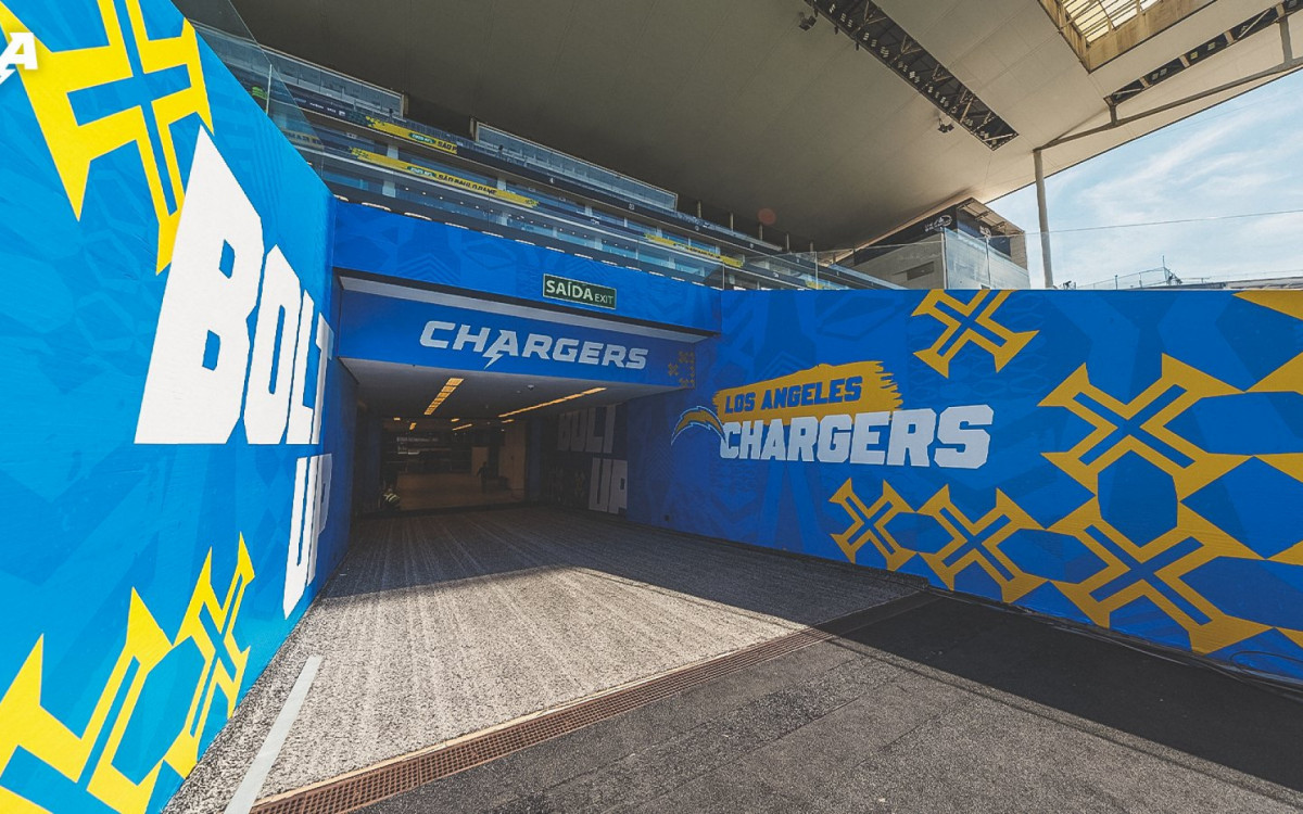 Estádio do Corinthians passa por adaptações para receber jogo da NFL