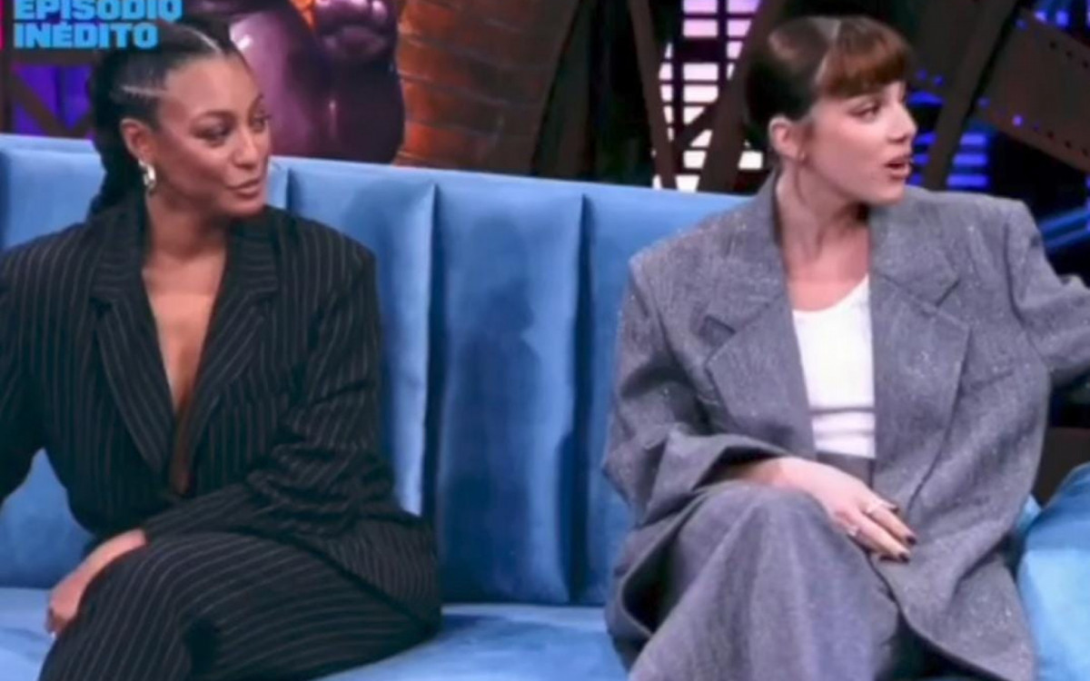 Sheron Menezzes e Alice Wegmann no 'Lady Night' - Reprodução/Multishow