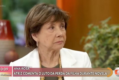 Ana Rosa relembra morte da filha durante a novela 'História de Amor': 'Gravei no dia seguinte' 