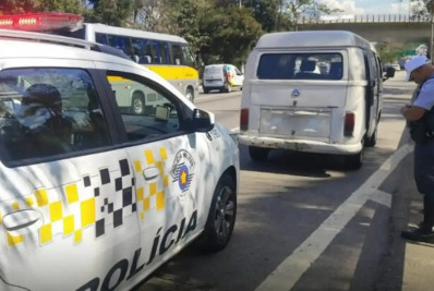 Veículo é apreendido com débitos superiores a meio milhão e mais de 1,6 mil multas em SP