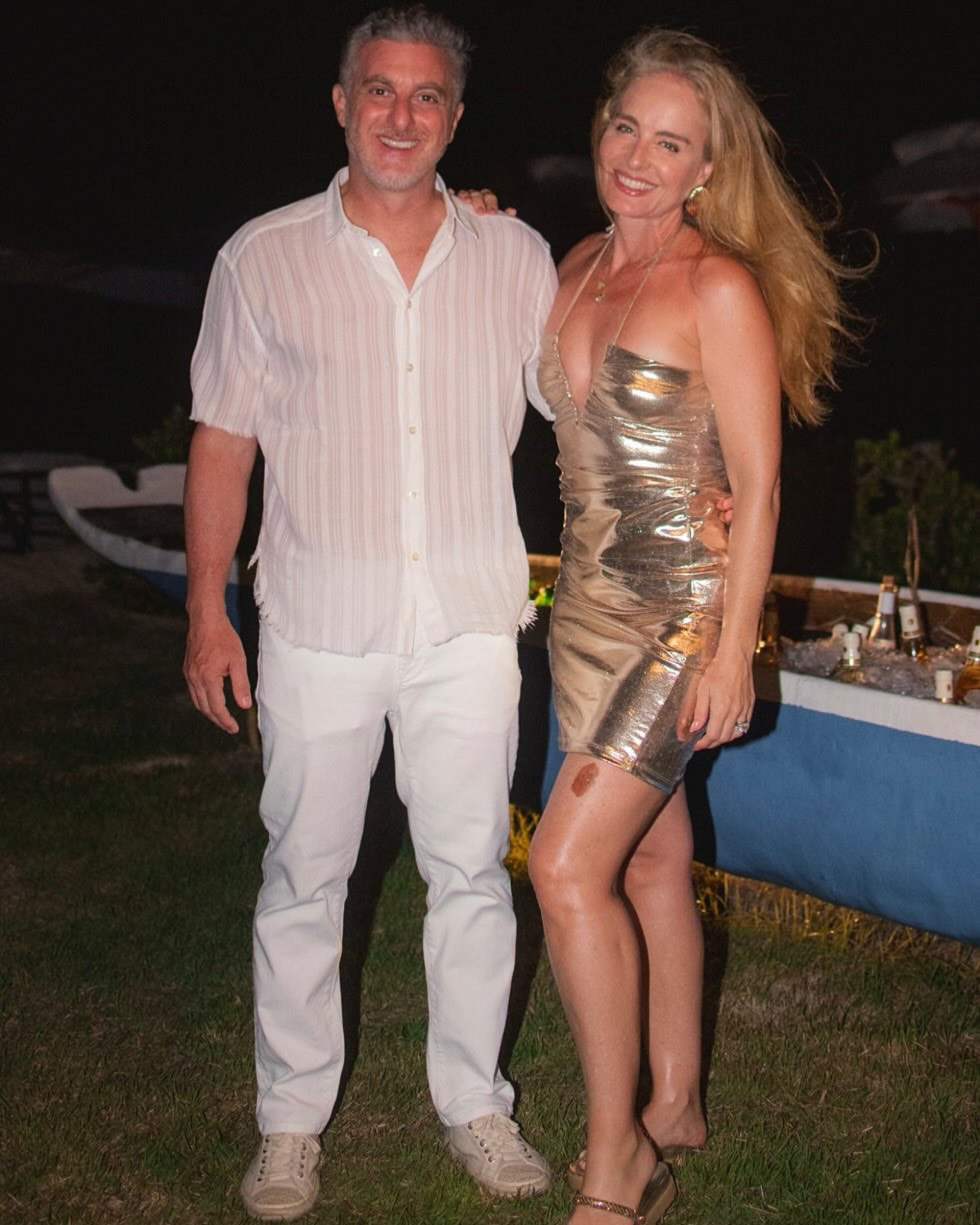 Luciano Huck e Angélica