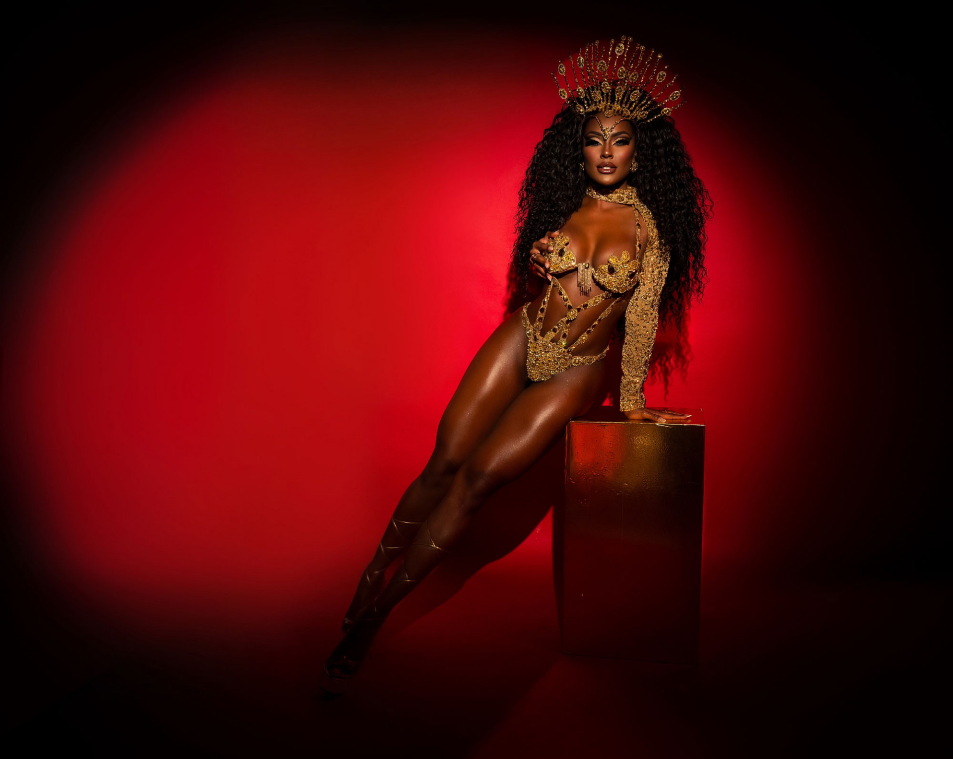 Rainha de bateria do Vai-Vai, de São Paulo, Madu Fraga irá estrear no Carnaval carioca em 2026 - Divulgação