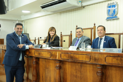 Vereadores de Caxias encaminham mensagem de obras e serviços