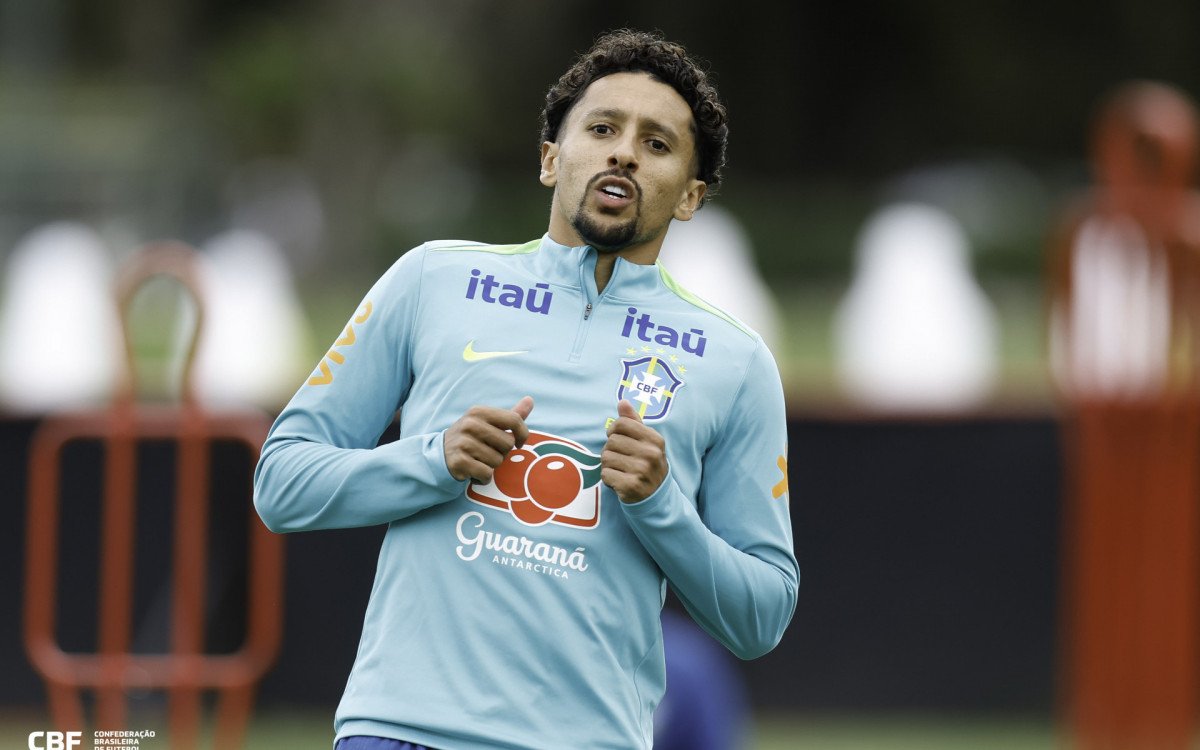 Capitão da seleção brasileira, zagueiro Marquinhos é um dos pilares da defesa de Carlo Ancelotti