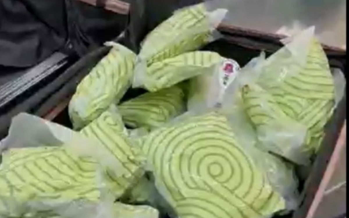 Receita Federal encontrou 10 kg de metanfetamina em mala de passageira no Galeão