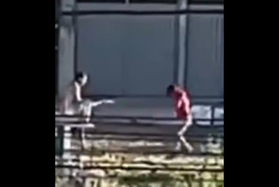 Homem é preso após atacar mulher com foice no Ceará