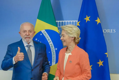 Lula liga para presidente da Comissão da União Europeia e reforça acordo com o Mercosul