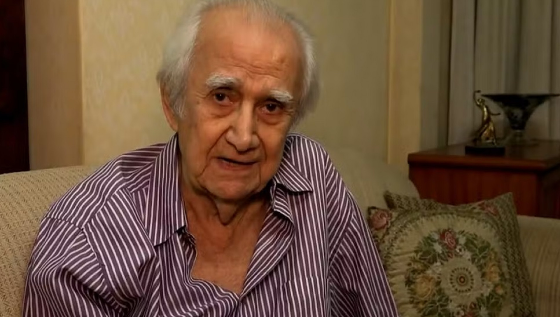 Ator Pedro Farah morreu aos 95 anos - Reprodução/TV Globo