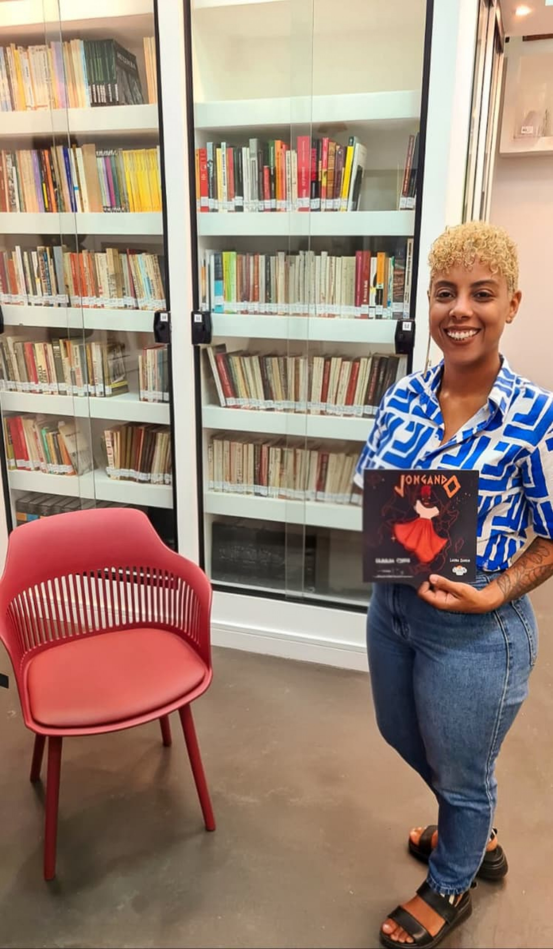 Priscila Fevrier é diretora do museu e biblioteca do Instituto Pretos Novos - Divulgação