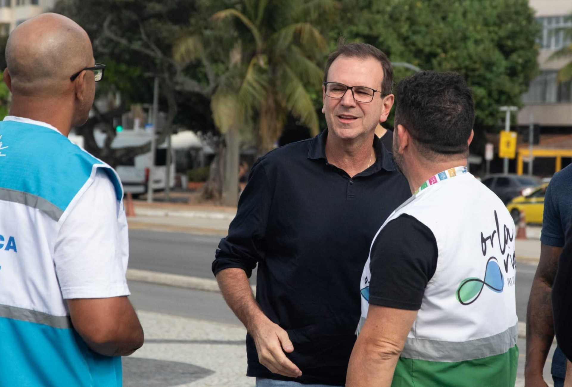 O prefeito Eduardo Paes esteve no lançamentos das novas tendas - Érica Martin/Agência O Dia