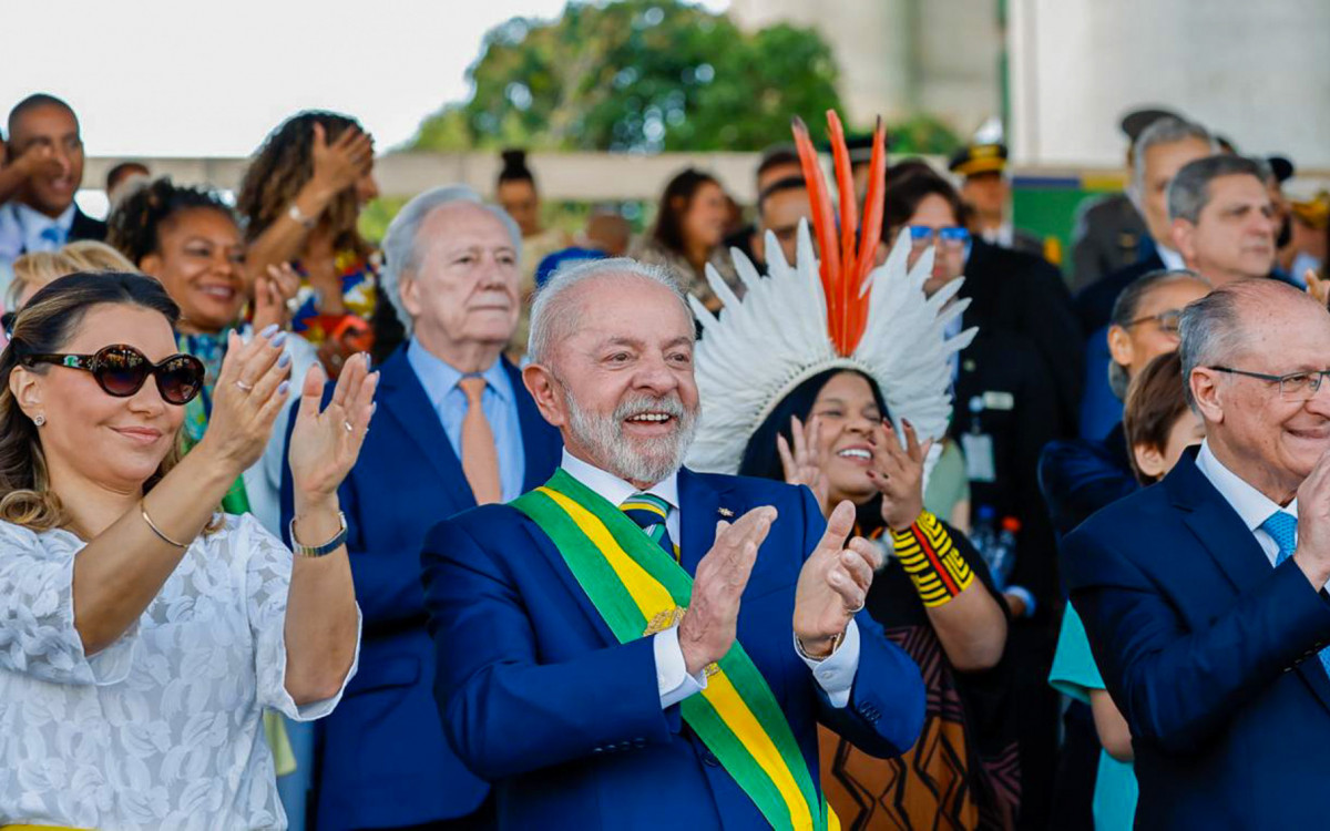 Presidente Lula e Janja participaram do Desfile do Dia da Independência