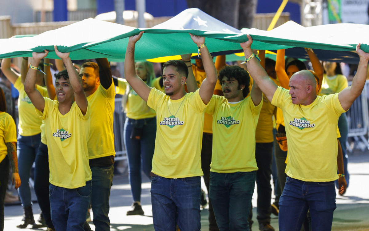 Desfile de 7 de setembro exalta a soberania nacional
