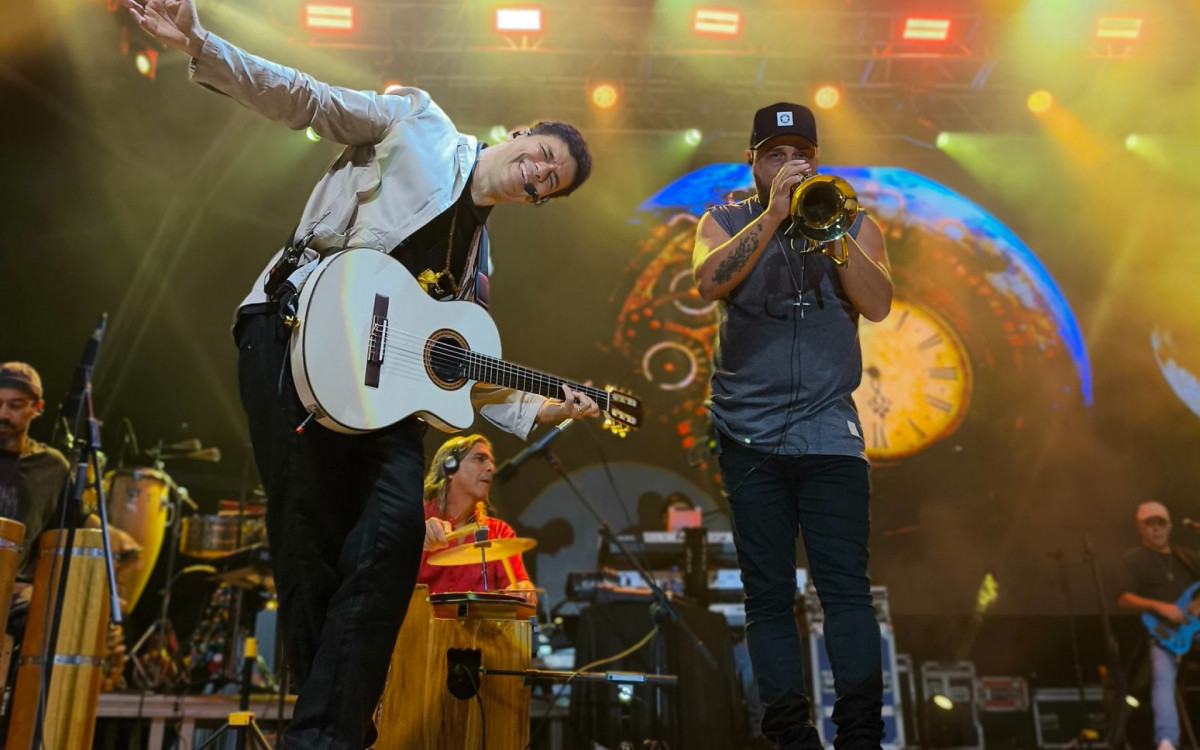 Show de Jorge Vercillo encantou o público