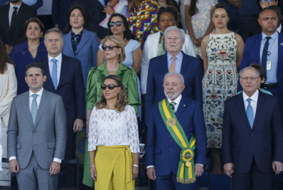 Desfile de 7 de setembro exalta a soberania nacional, no DF