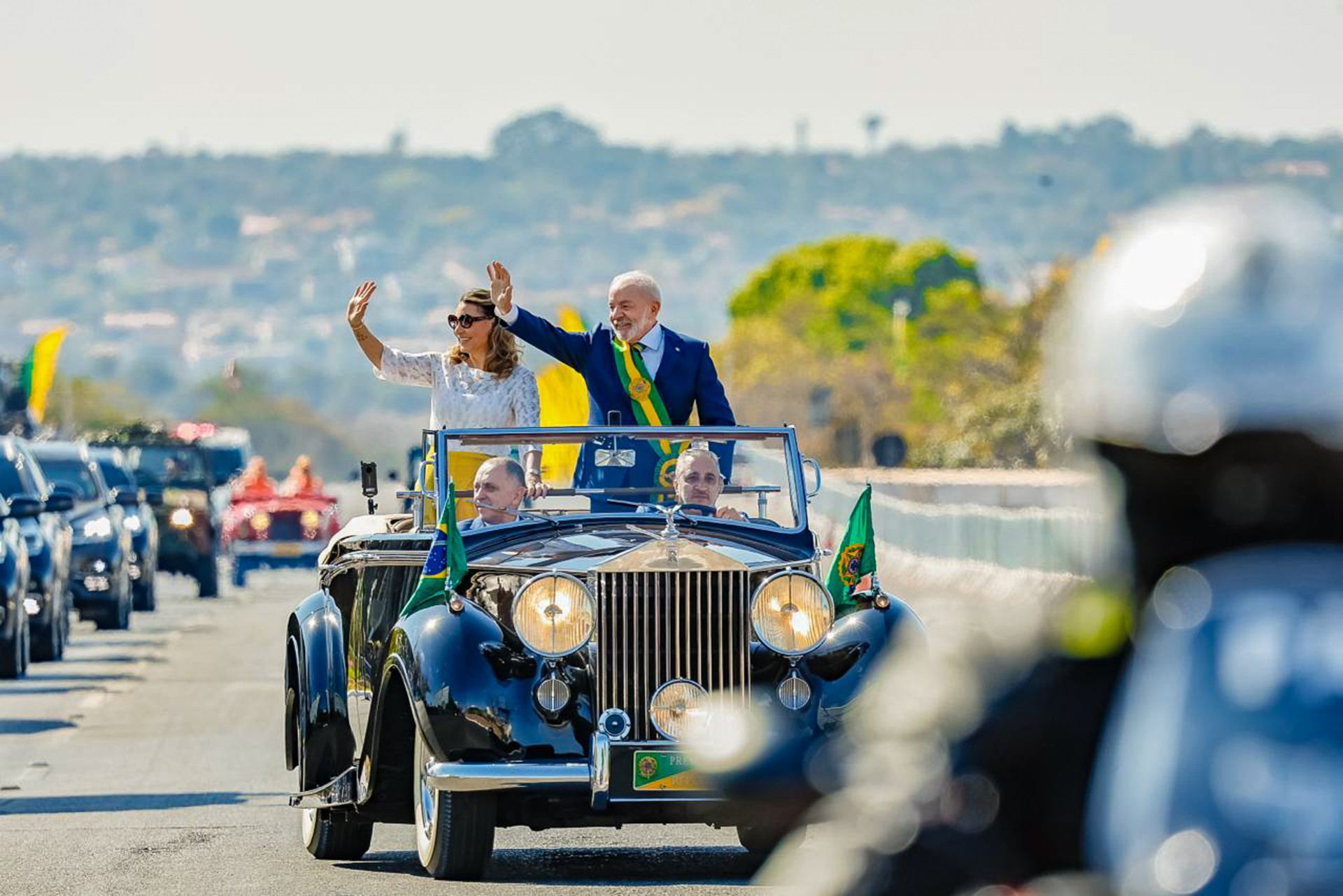 Presidente Luiz Inácio Lula da Silva participa do desfile do Dia da Independência
- Ricardo Stuckert / PR