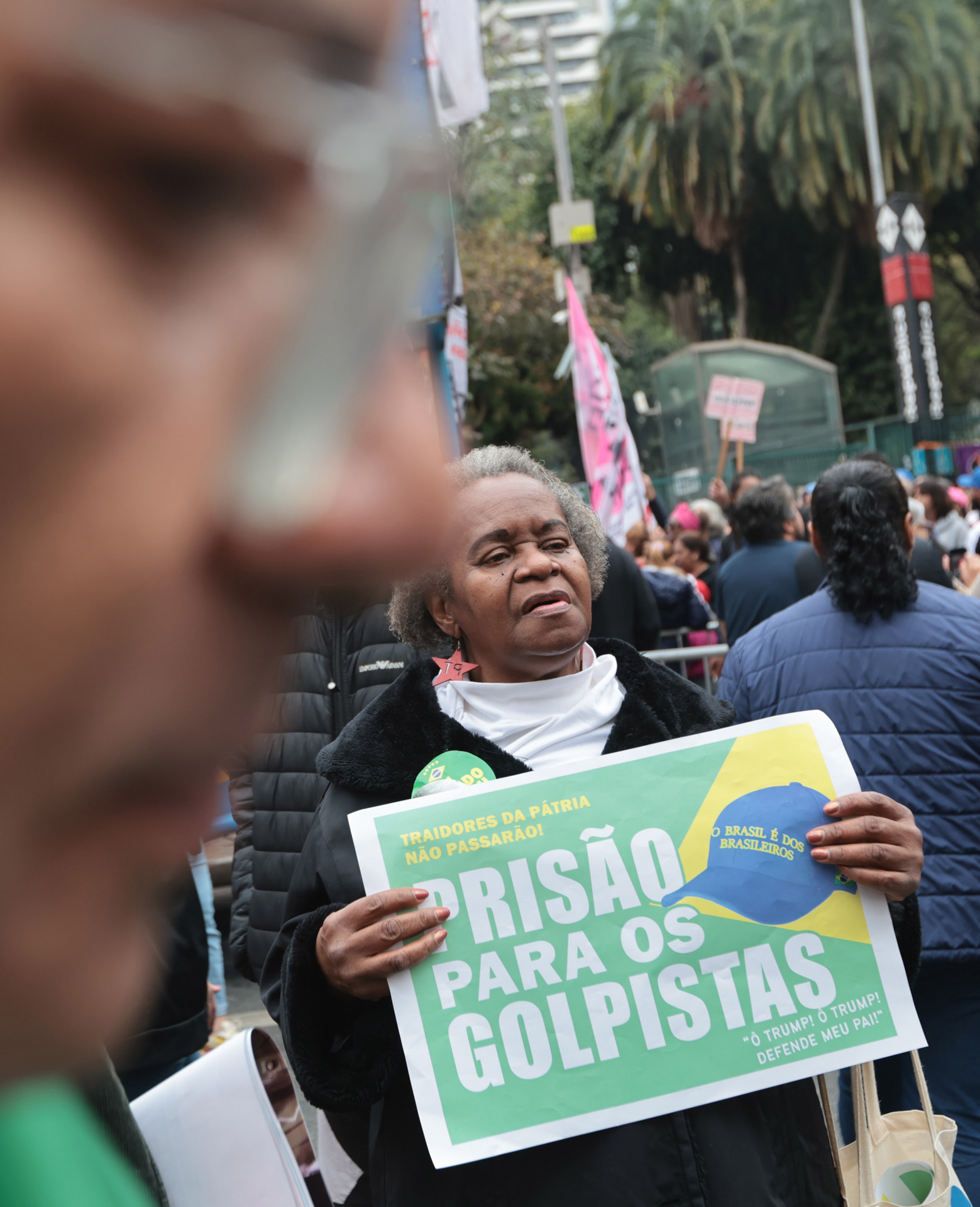Manifestantes defenderam a soberania nacional no Dia da Independência, em São Paulo - Paulo Pinto/Agência Brasil