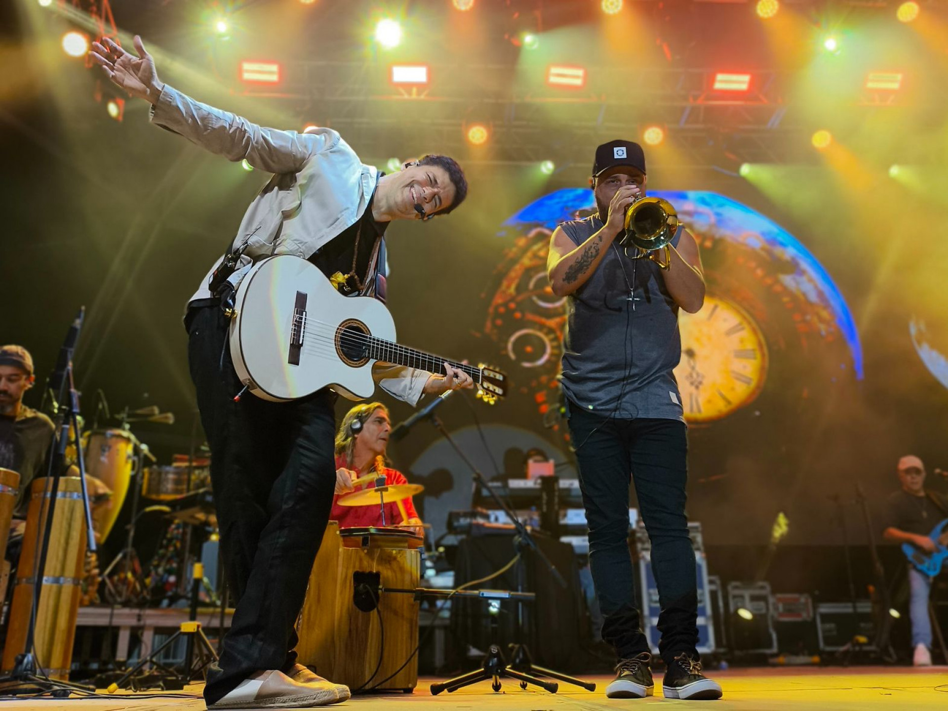 Show de Jorge Vercillo encantou o p&uacute;blico - Divulga&ccedil;&atilde;o/PMAR