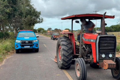 Tratorista é rendido e veículo roubado por criminosos armados em Quissamã