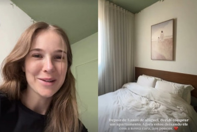 Sammy Sampaio deixa aluguel e compra apartamento próprio