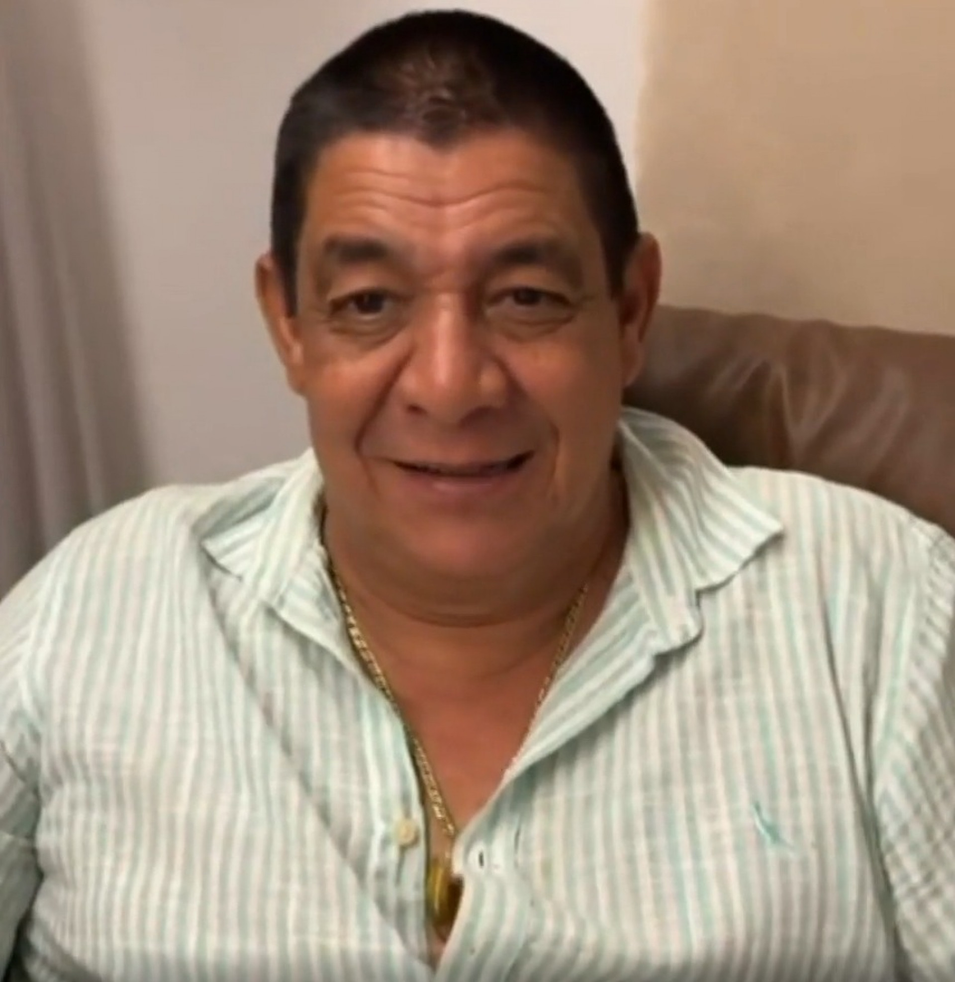 Zeca Pagodinho - Reprodução de vídeo / TV Globo