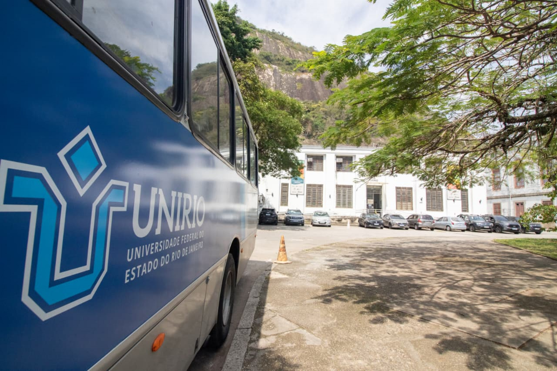 UniRio suspendeu as atividades letivas nos turnos da manhã e da tarde desta segunda (8) - Érica Martin/Agência O Dia