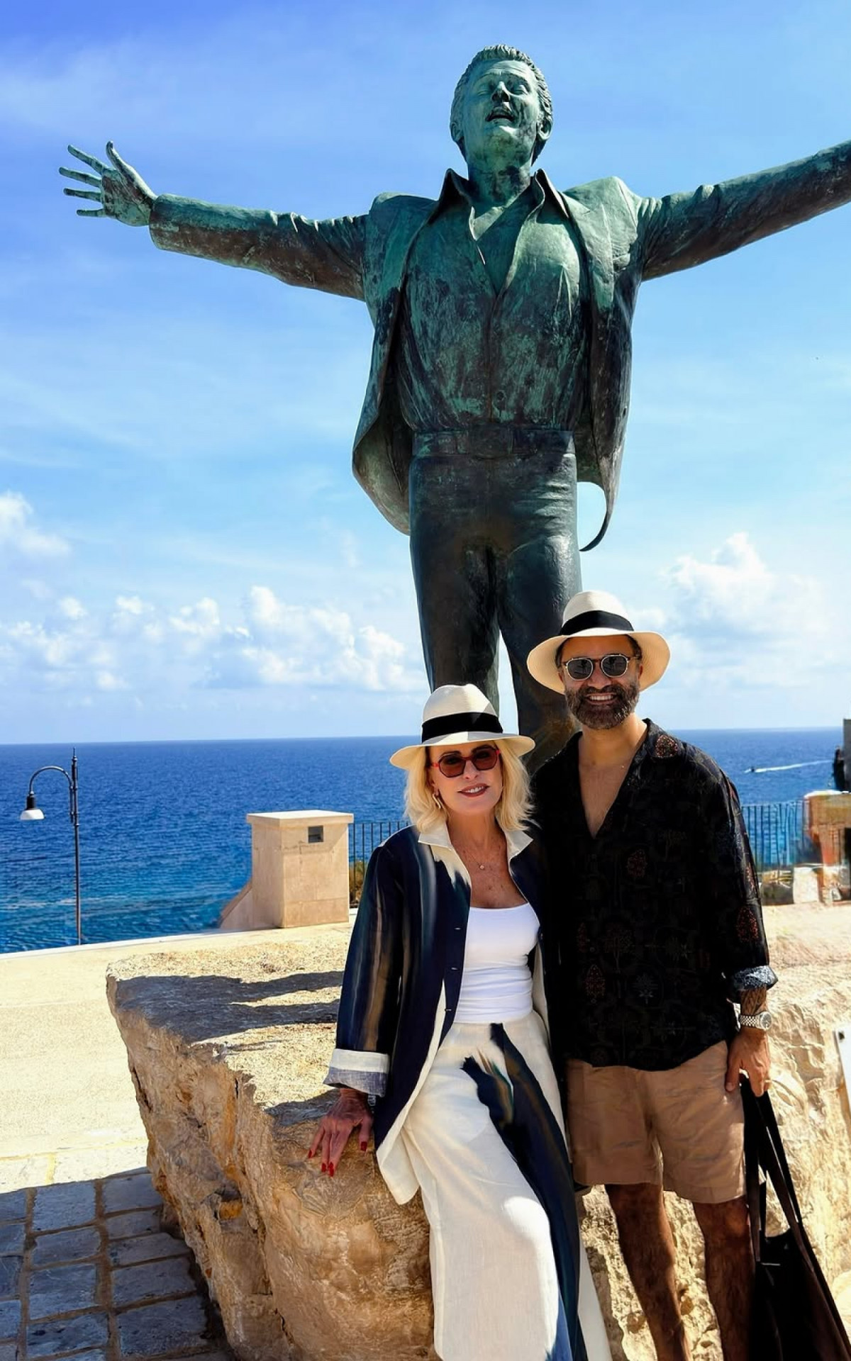 Ana Maria Braga e Fábio Arruda curtem férias na Itália - Reprodução/Instagram