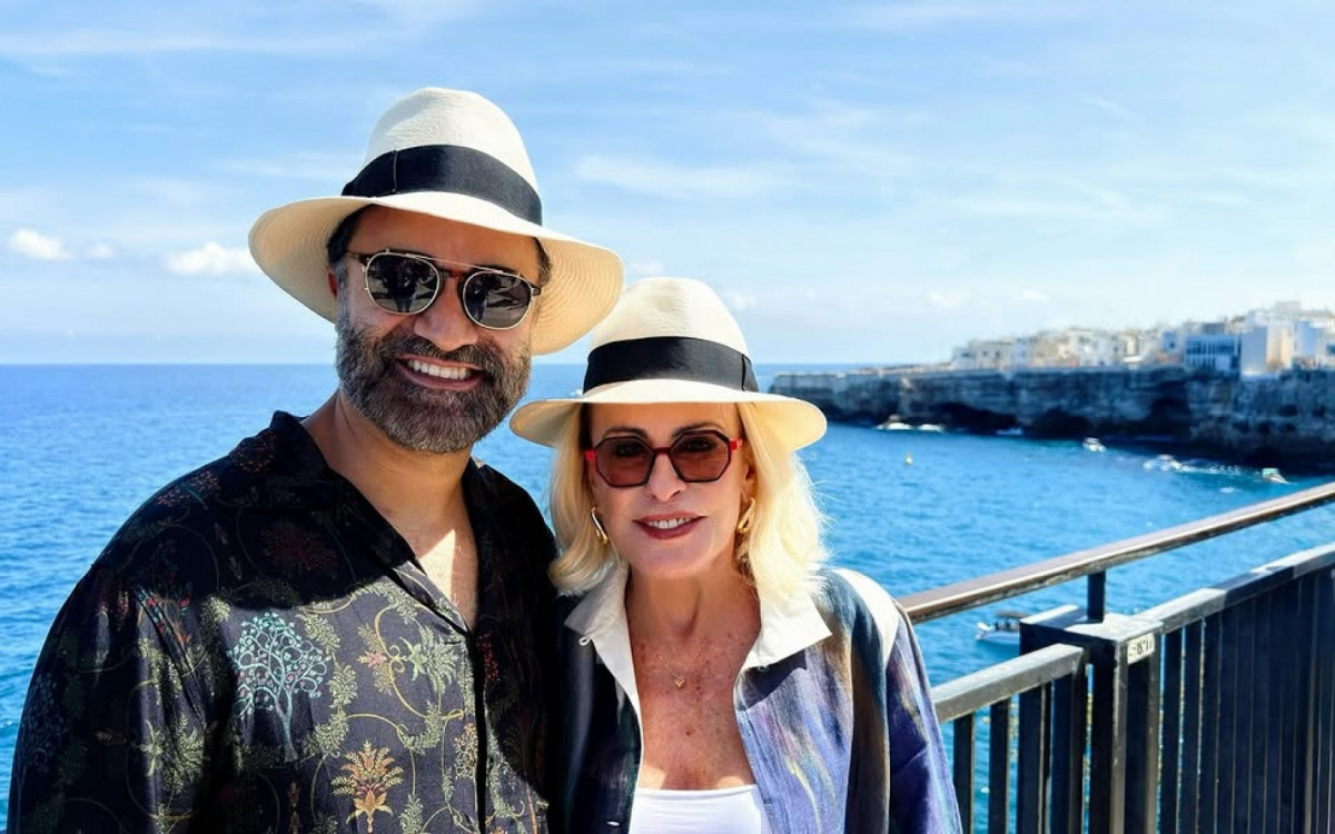 Ana Maria Braga e Fábio Arruda curtem férias na Itália - Reprodução/Instagram