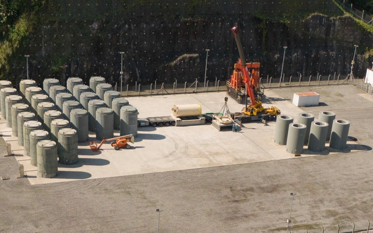 Armazenamento a seco dos combustíveis de Angra 1