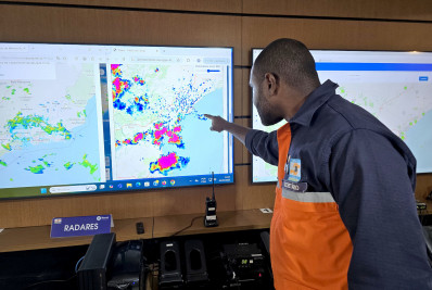 Defesa Civil alerta moradores de Macaé para risco de ventos fortes até quarta-feira