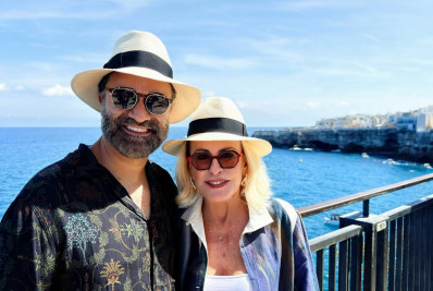 Ana Maria Braga curte férias na Itália com o marido: 'O sol parece que brilha diferente'