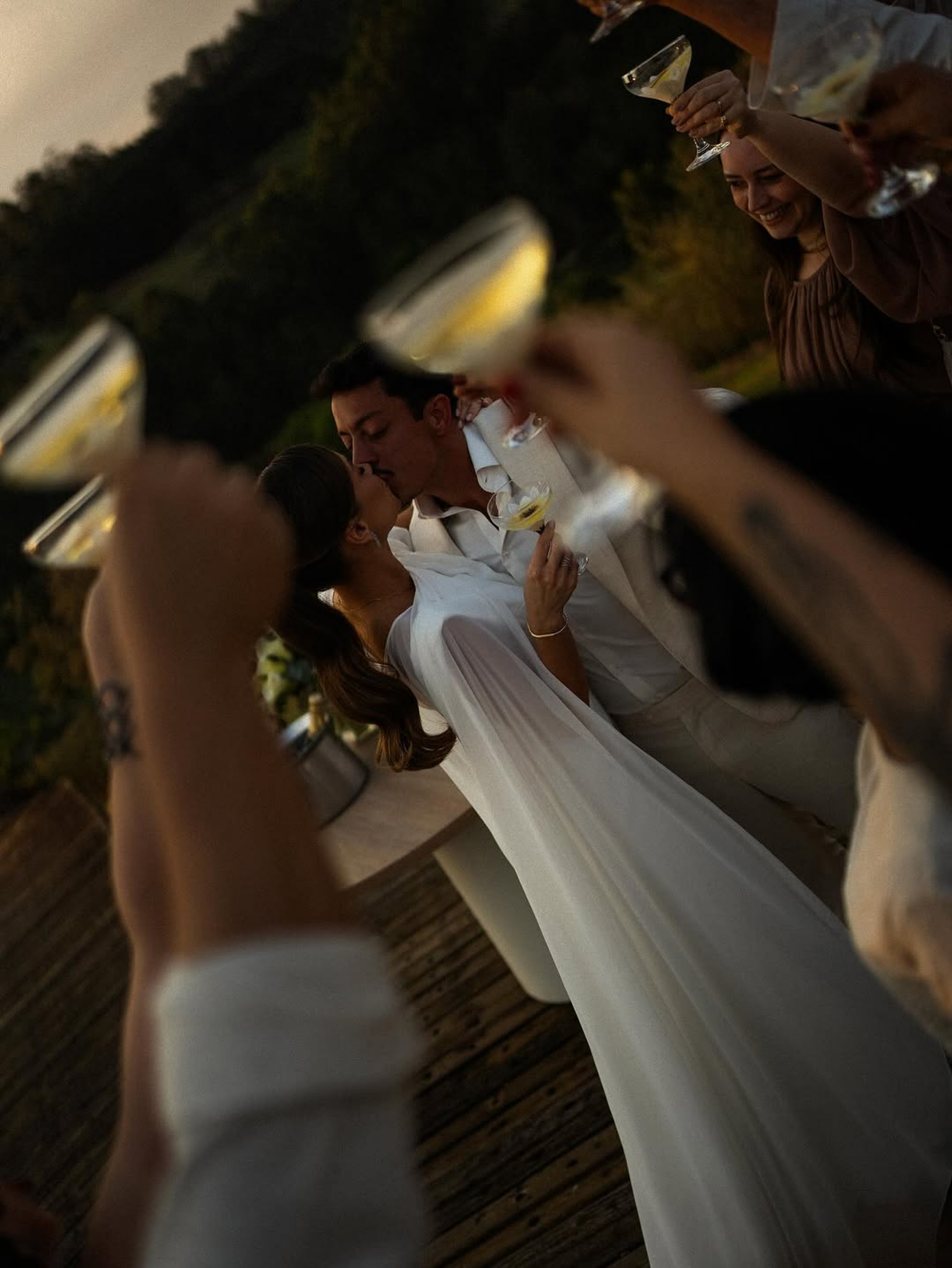 Renato Albani e Juliana Fructuozo no civil - Rodolfo Santos / Divulgação