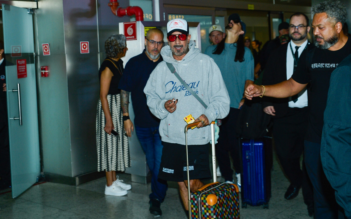 AJ McLean - Eduardo Martins/BrazilNews