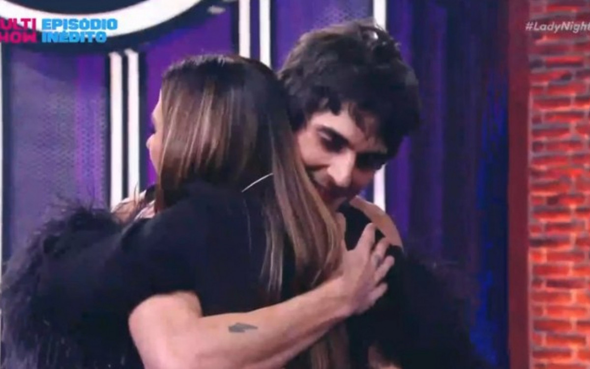 Fiuk e Tata Werneck fazem as pazes no 'Lady Night' - Reprodução/Multishow